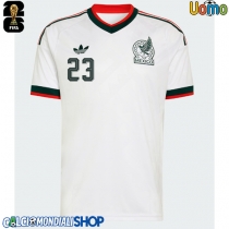 Maglie da calcio Messico Jesus Gallardo #23 Seconda Maglia Mondiali 2026  Manica Corta
